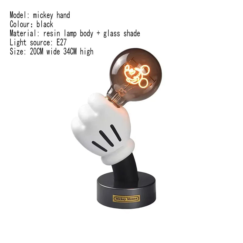 Mickey Hand Small Table Lamp