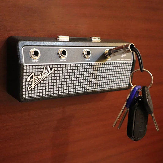 Fender Guitar Wall Mount - Music Key Storage Frame