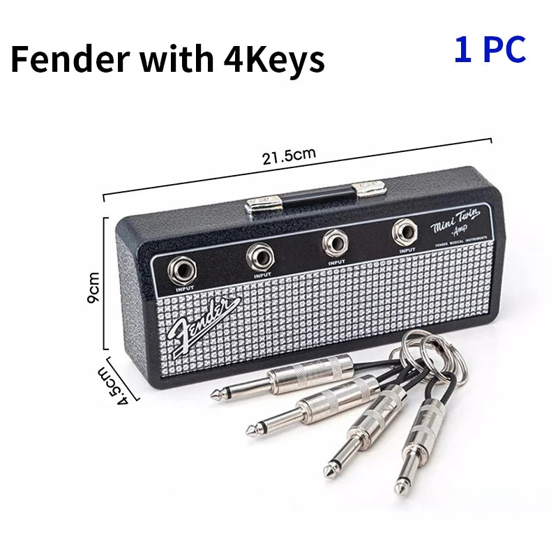 Fender Guitar Wall Mount - Music Key Storage Frame